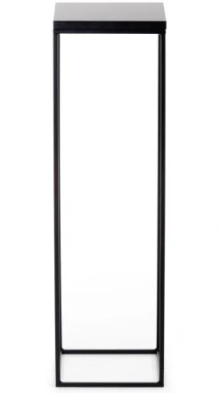 Kwietnik stojący 80 cm BasicLoft czarny