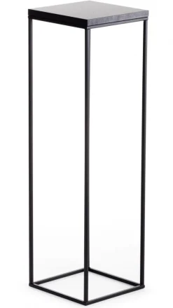 Kwietnik stojący 80 cm BasicLoft czarny