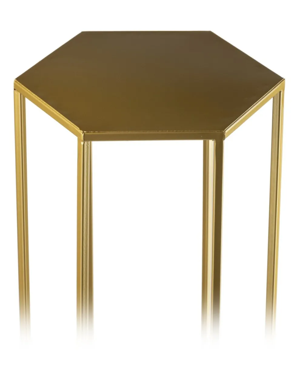 Kwietnik stojący 70 cm na kwiaty złoty GLAM