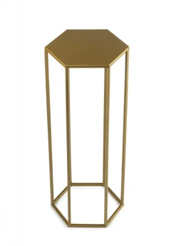Kwietnik stojący 70 cm na kwiaty złoty GLAM