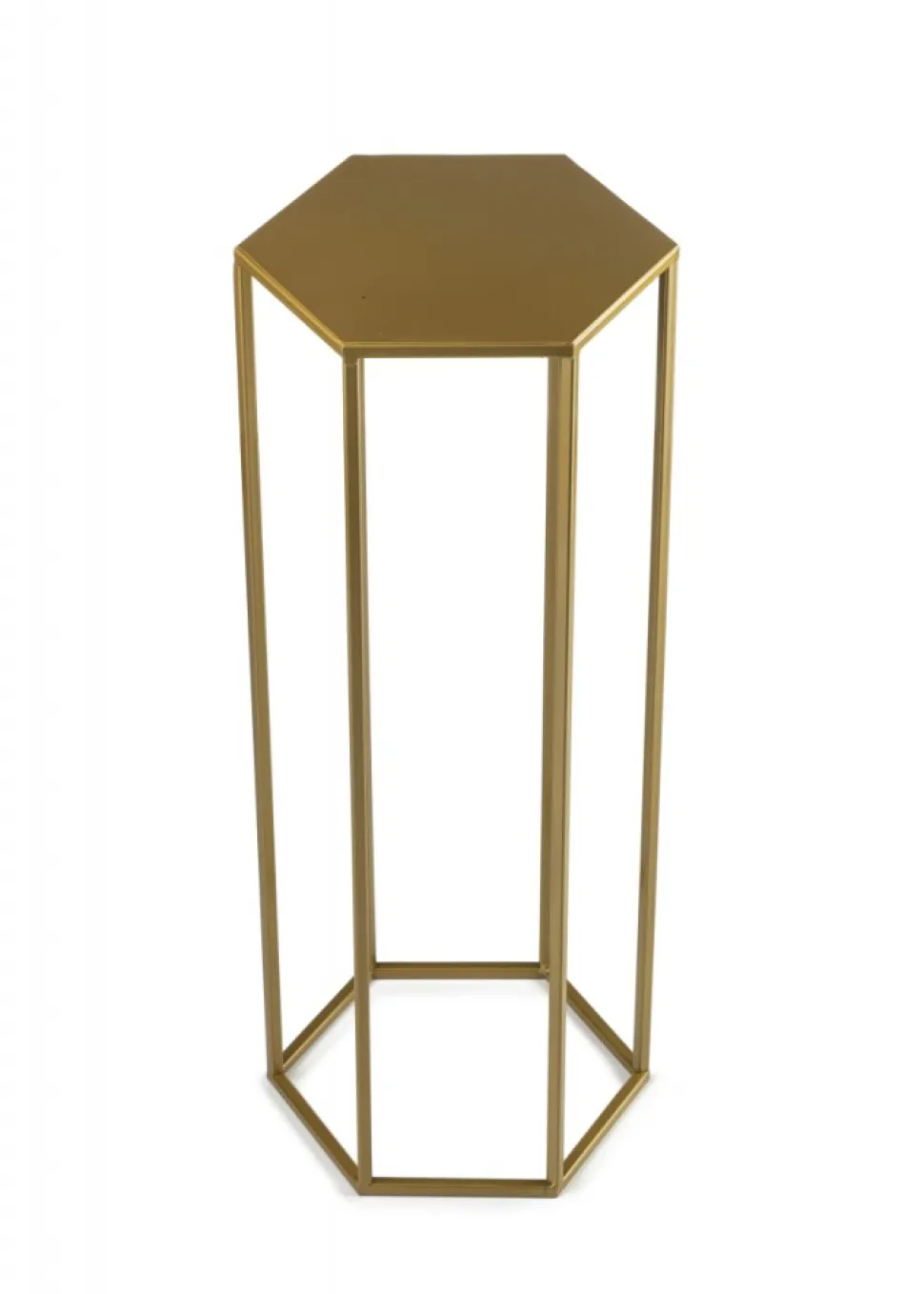 Kwietnik stojący 70 cm na kwiaty złoty GLAM