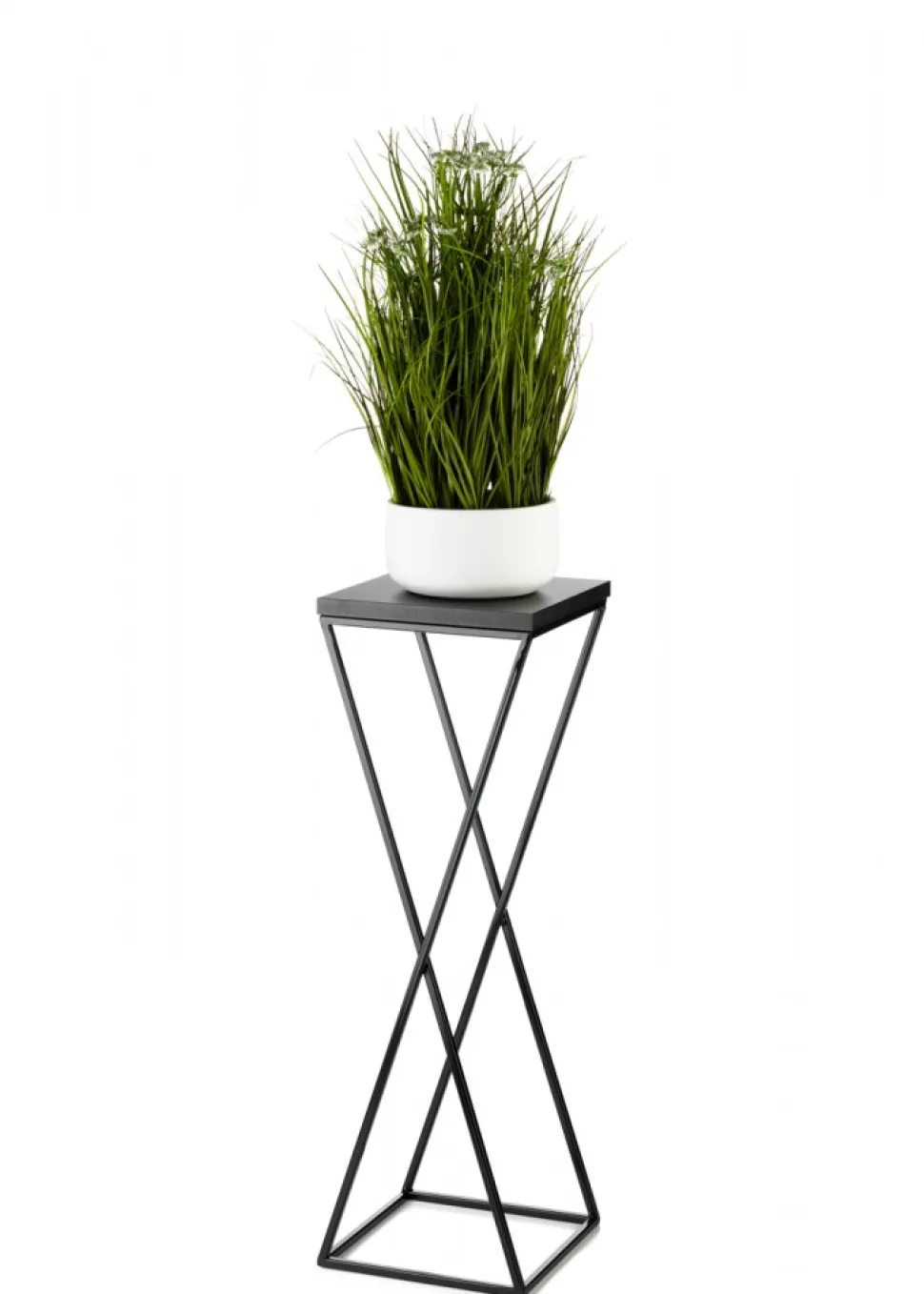 Kwietnik stojący 70 cm z blatem MDF LOFT