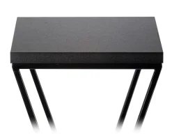 Kwietnik stojący 40 cm z blatem MDF LOFT metalowy