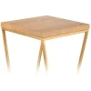 Kwietnik stojący 40cm blat Lancelot LOFT złoty