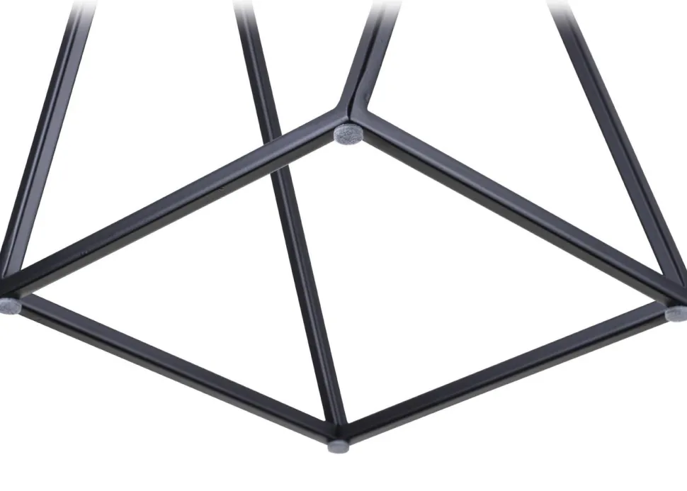 Kwietnik stojący czarny 100 cm LOFTOWY metalowy
