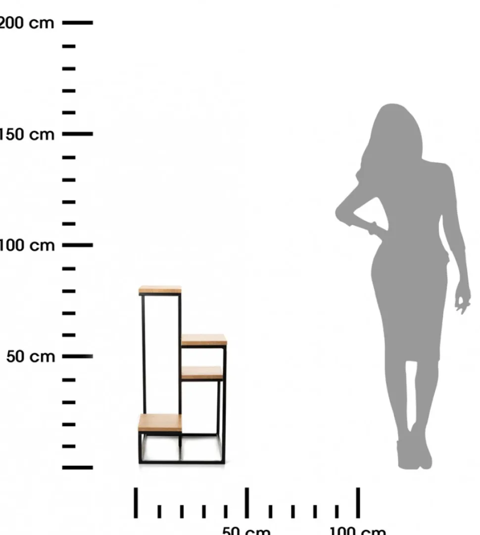 Kwietnik stojący KASKADA Dąb Lancelot 79 cm