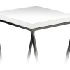 Kwietnik stojący LOFT 40 cm blat biały