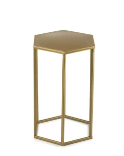 Kwietnik stojący na kwiaty złoty 40 cm GLAM