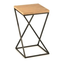 Kwietnik stojący na kwiaty 40 cm z blatem dąb LOFT