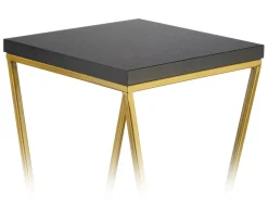 Kwietnik stojący na rośliny 70 cm MDF złoty GLAM