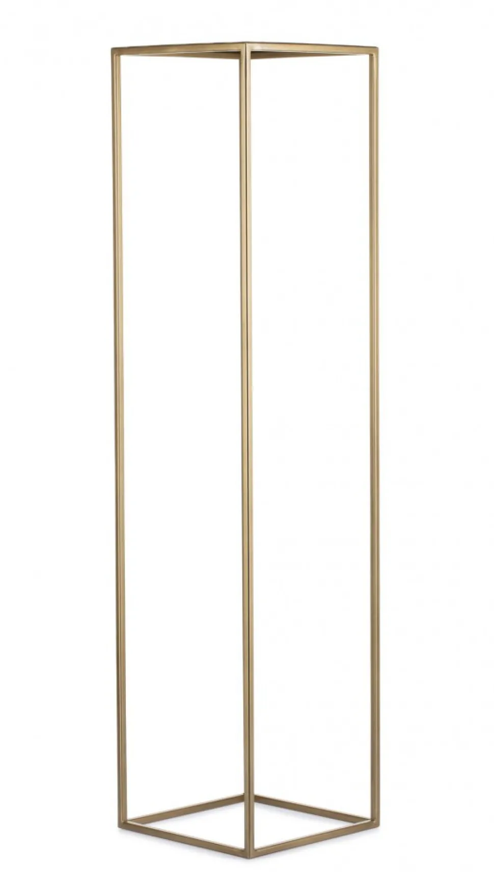 Kwietnik stojący nowoczesny 100 cm złoty GLAM