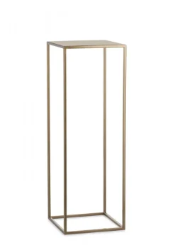 Kwietnik stojący nowoczesny złoty 70 cm GLAM