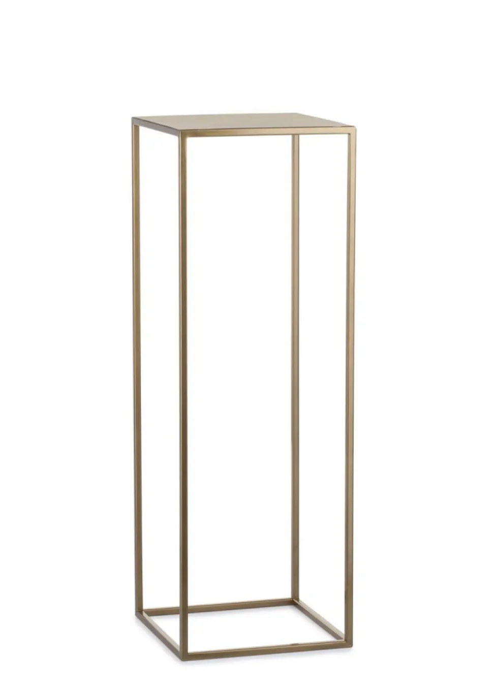 Kwietnik stojący nowoczesny złoty 70 cm GLAM