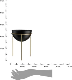 Kwietnik stojący nowoczesny 25 cm LOFT