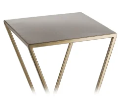 Kwietnik stojący stojak złoty LOFT 100 cm GLAM