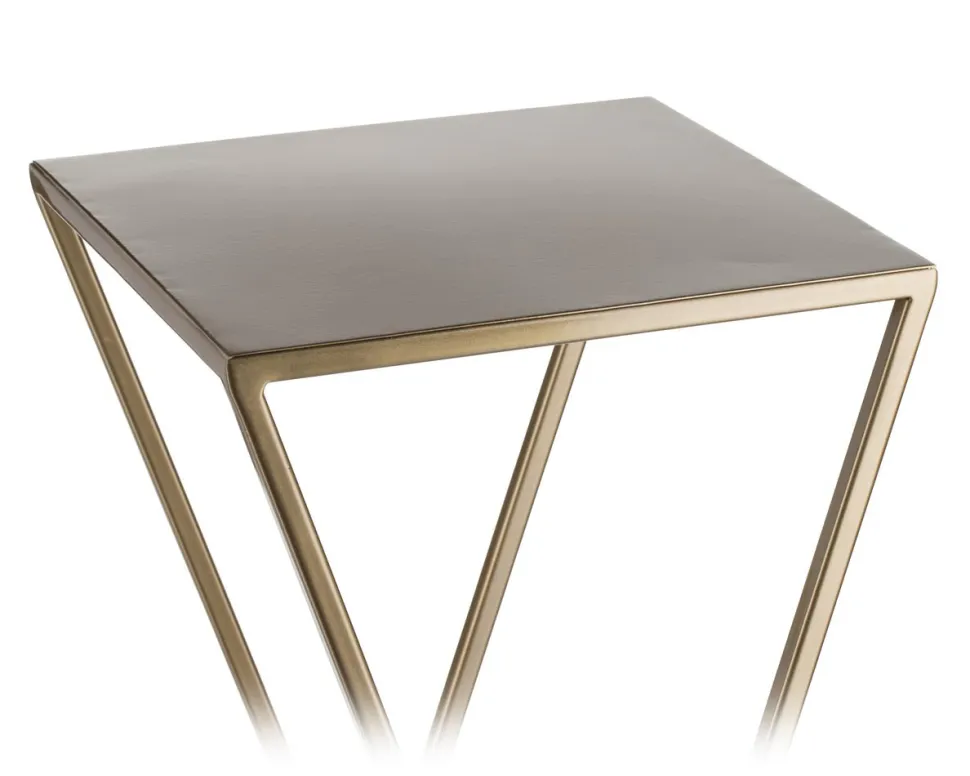 Kwietnik stojący stojak złoty LOFT 100 cm GLAM