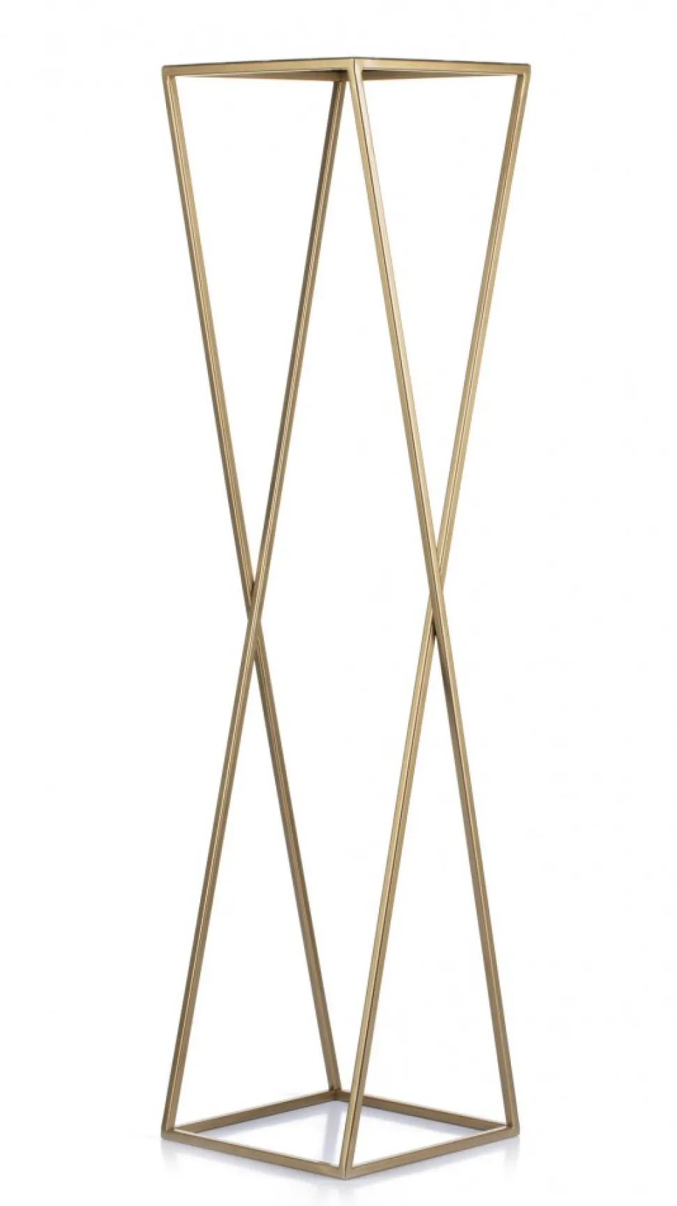Kwietnik stojący stojak złoty LOFT 100 cm GLAM
