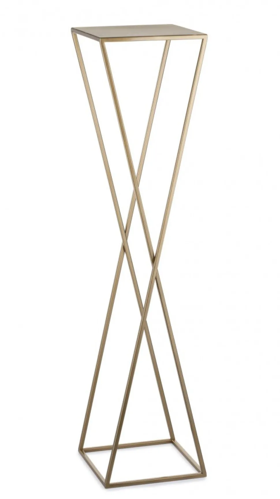 Kwietnik stojący stojak złoty LOFT 100 cm GLAM