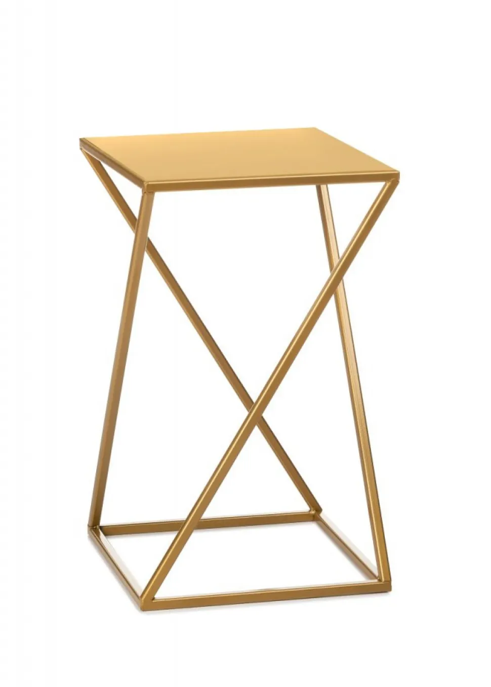 Kwietnik stojący złoty 40 cm nowoczesny