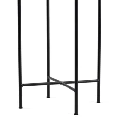 Kwietnik z osłonka 95 cm czarno złoty GLAMOUR