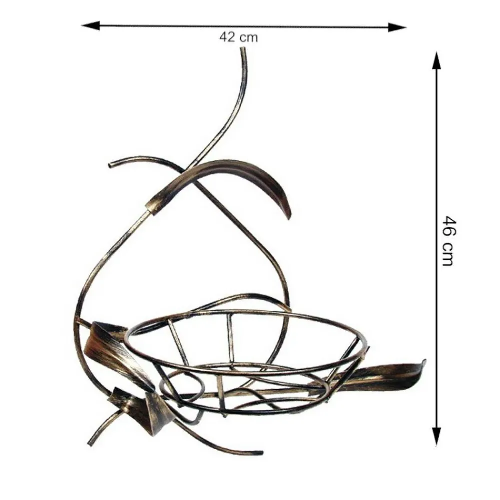 Kwietnik ścienny na jedną donicę Adel 46 cm * Dąstal Outlet