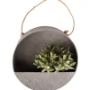 Kwietnik ścienny ze stali cynkowej 35 cm * Esschert Design Hot