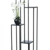 Kwietnik KASKADA stojak czarny 150 cm LOFT * HowHomely Outlet