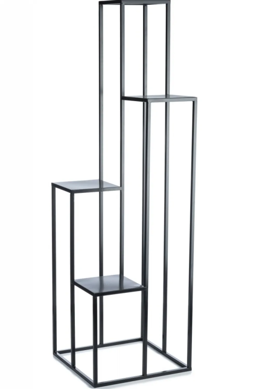 Kwietnik KASKADA stojak czarny 150 cm LOFT * HowHomely Outlet