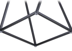 Kwietnik loftowy stojący czarny 70 cm metalowy * HowHomely