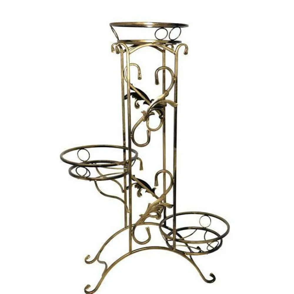 Kwietnik metalowy na trzy donice Cheryl 90 cm * Dąstal Discount
