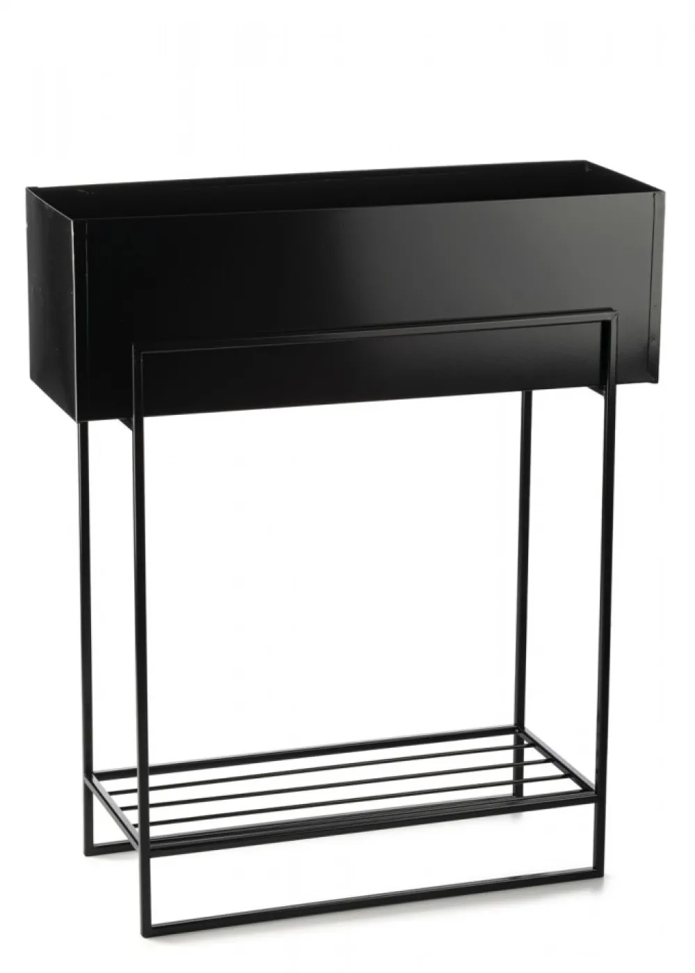 Kwietnik metalowy stojak na kwiaty 72 cm LOFT * HowHomely