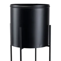 Kwietnik na kwiaty osłonka 95 cm czarny LOFT * HowHomely Online