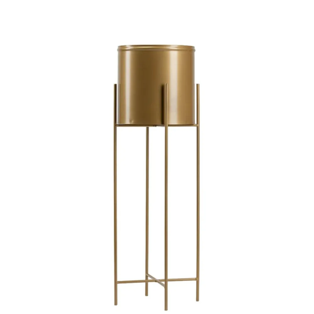 Kwietnik na kwiaty osłonka 75 cm złotym GLAMOUR * HowHomely Online