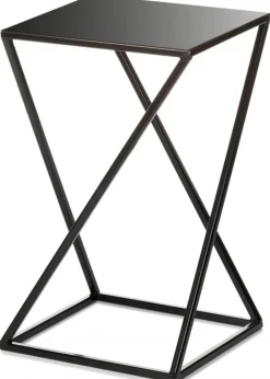 Kwietnik nowoczesny czarny stojący 40 cm * HowHomely Discount