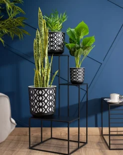 Kwietnik nowoczesny stojak 85 cm LOFT * HowHomely