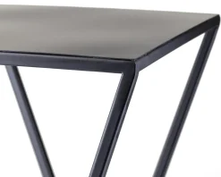 Kwietnik nowoczesny stojak na kwiaty 40 cm czarny * HowHomely Best