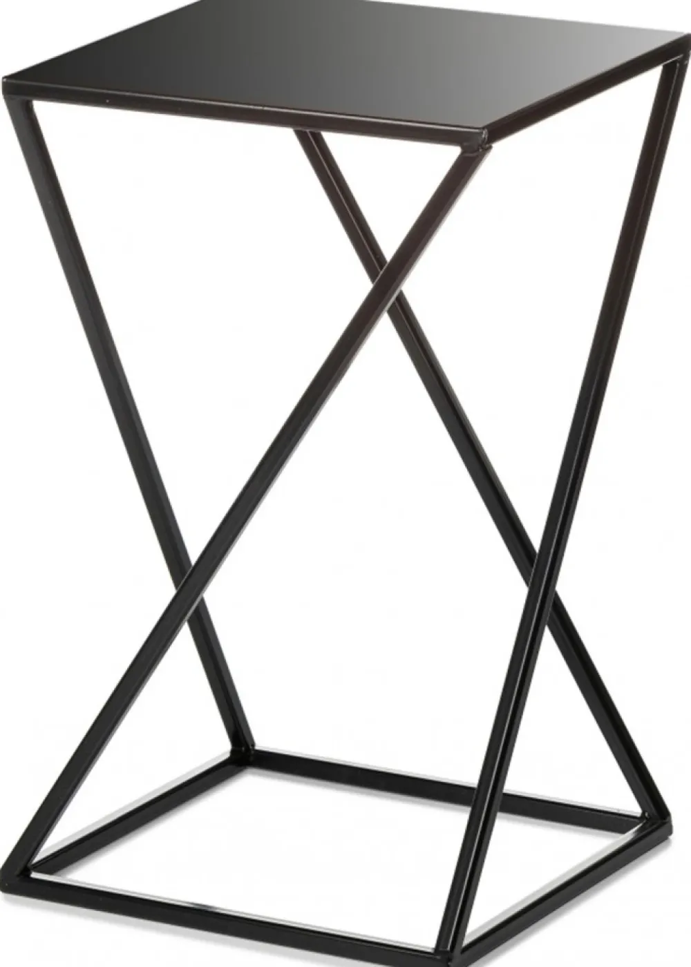 Kwietnik nowoczesny stojak na kwiaty 40 cm czarny * HowHomely Best