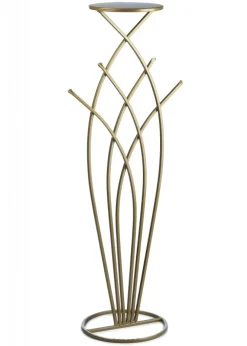 Kwietnik nowoczesny stojak złoty 100 cm GLAM * HowHomely Online