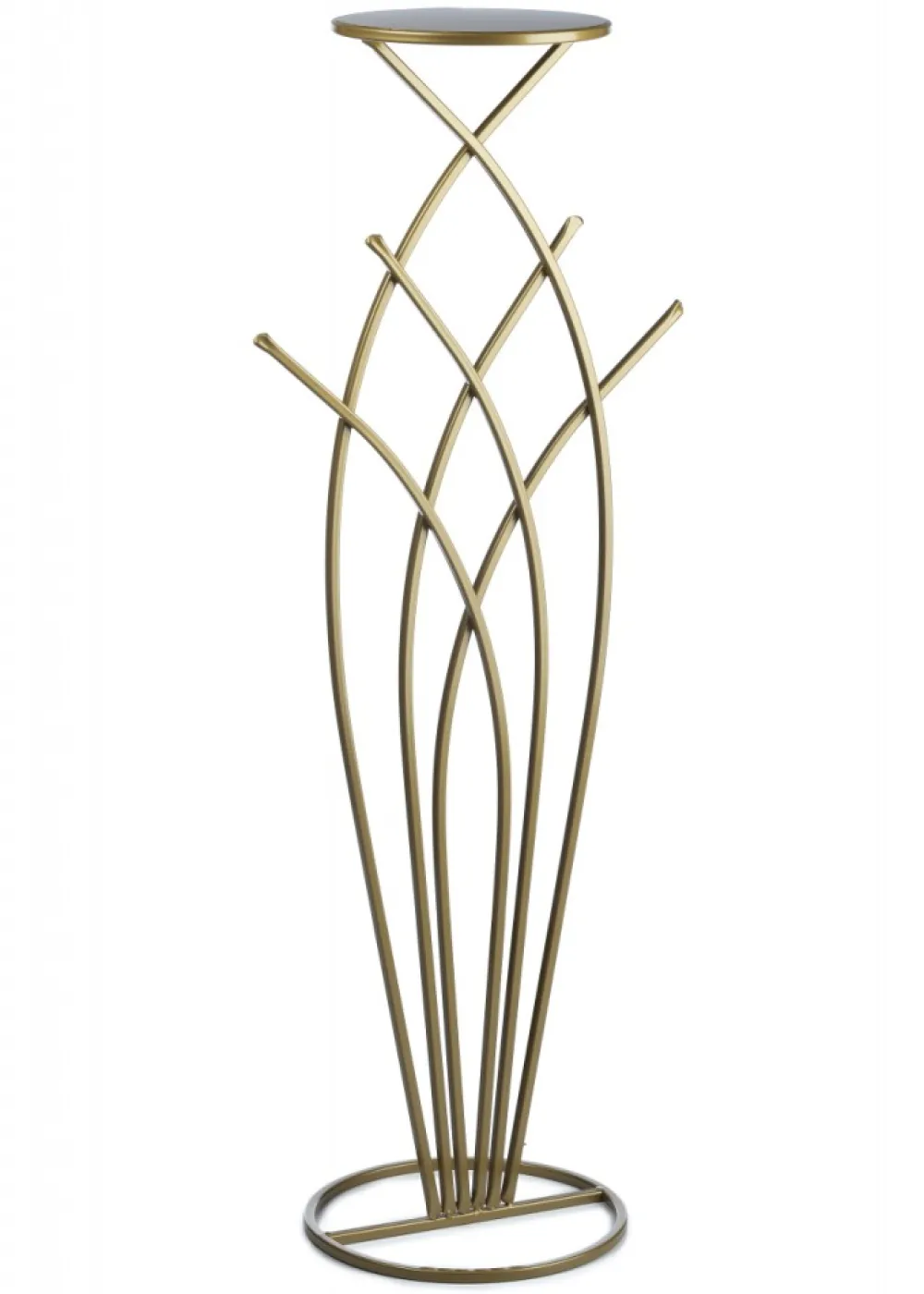 Kwietnik nowoczesny stojak złoty 100 cm GLAM * HowHomely Online