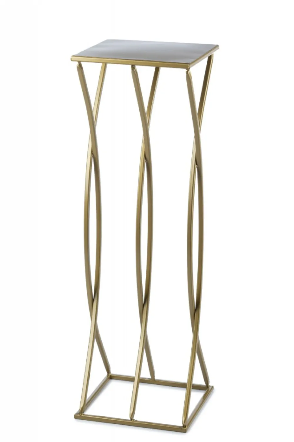 Kwietnik nowoczesny stojak złoty 75 cm GLAM * HowHomely Hot