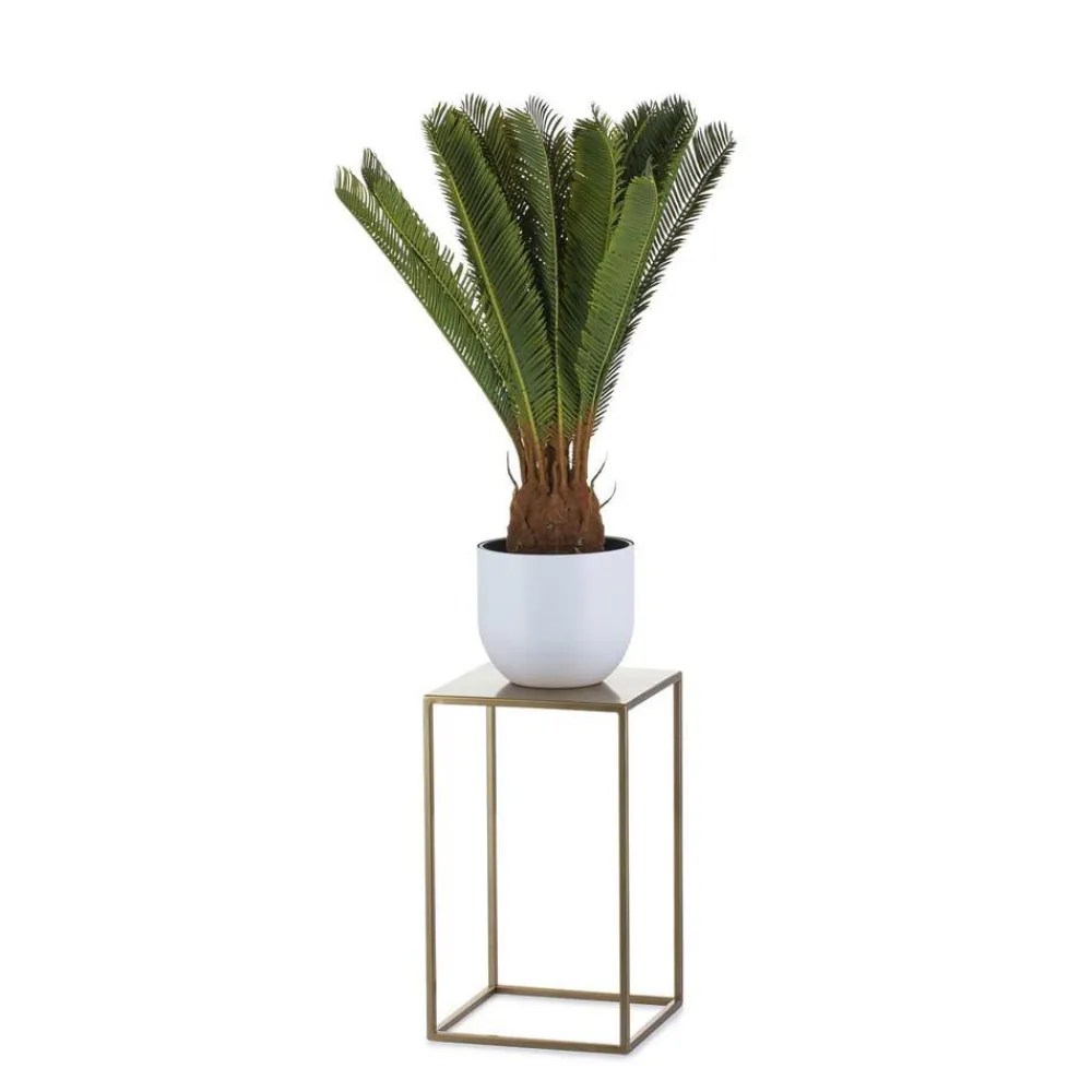 Kwietnik nowoczesny stojący 40 cm złoty GLAM * HowHomely New