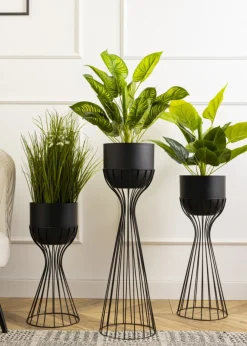 Kwietnik nowoczesny z osłonką 68 cm LOFT * HowHomely Online