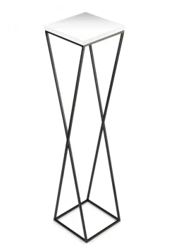 Kwietnik stojak LOFT 100 cm z blatem MDF * HowHomely Sale
