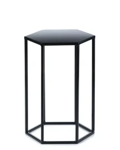 Kwietnik stojak na kwiaty czarny 40 cm LOFT * HowHomely New