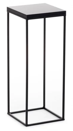Kwietnik stojący 60 cm BasicLoft czarny * HowHomely Online
