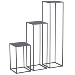 Kwietnik stojący 70 cm grafit * HowHomely