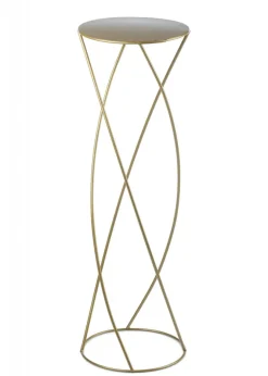 Kwietnik stojący 70 cm na rośliny złoty GLAMOUR * HowHomely Sale