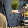 Kwietnik stojący 70 cm z blatem LOFT na kwiaty * HowHomely Hot