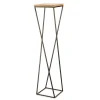 Kwietnik stojący metal 100 cm LOFT Lancelot MDF * HowHomely