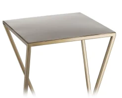 Kwietnik stojący na kwiaty 100 cm złoty GLAM * HowHomely